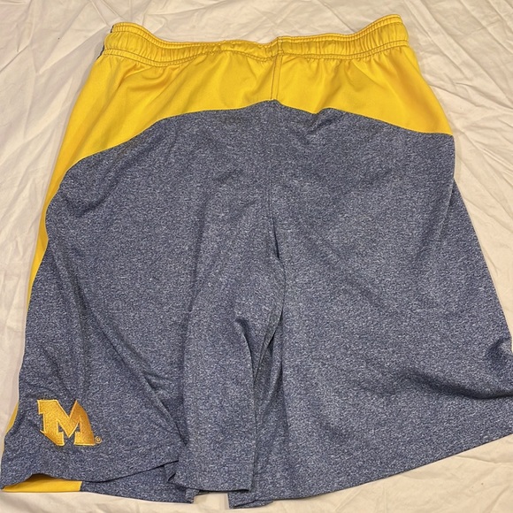 Champion Michigan Block M Logo Athletic Shorts - Picture 1 of 4